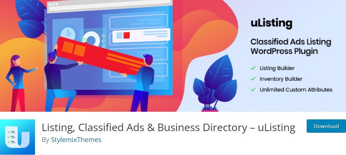 Listing, Classified Ads & Business Directory – uListing