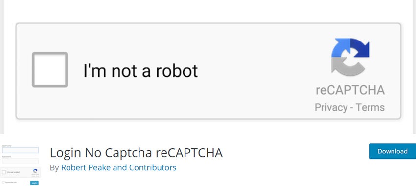 Login No Captcha reCAPTCHA