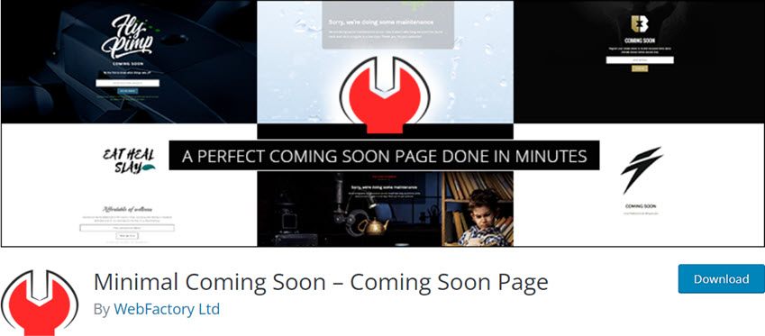 Minimal Coming Soon – Coming Soon Page