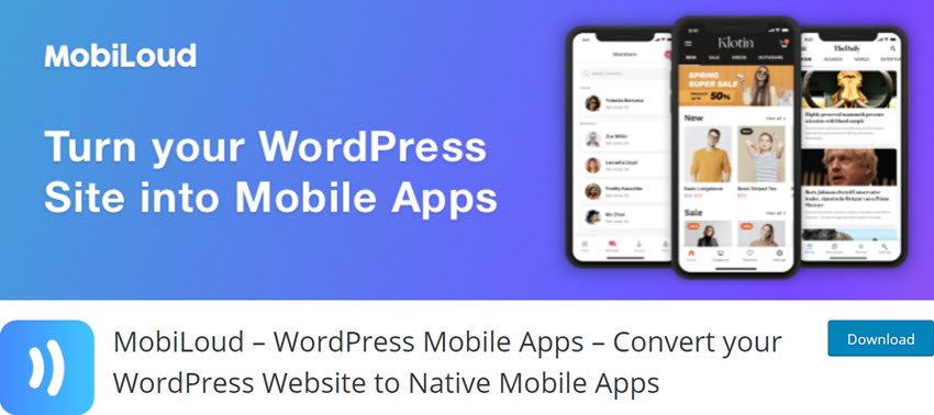 MobiLoud – WordPress Mobile Apps – Convert your WordPress Website to Native Mobile Apps