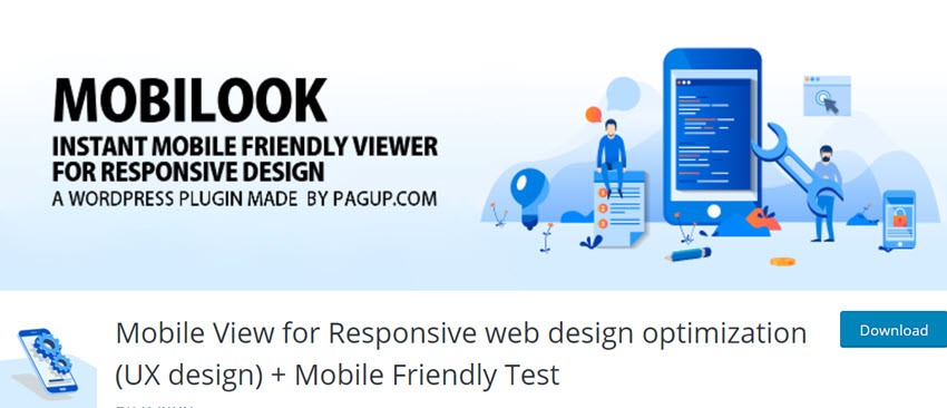 Mobile View for Responsive web design optimization (UX design) + Mobile Friendly Tes