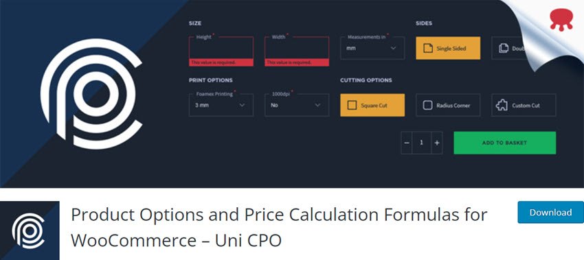 Product Options and Price Calculation Formulas for WooCommerce – Uni CPO