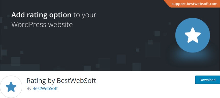 Rating by BestWebSoft