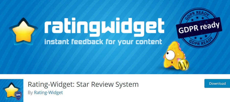 RatingWidget Star Review System