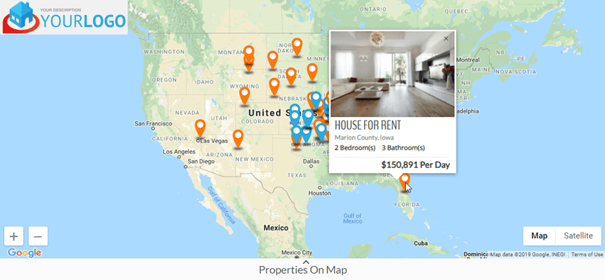 Real Estate Map View