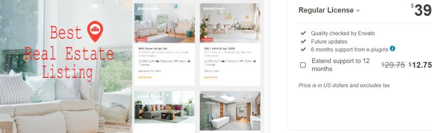 Real Estate Pro - WordPress Plugin