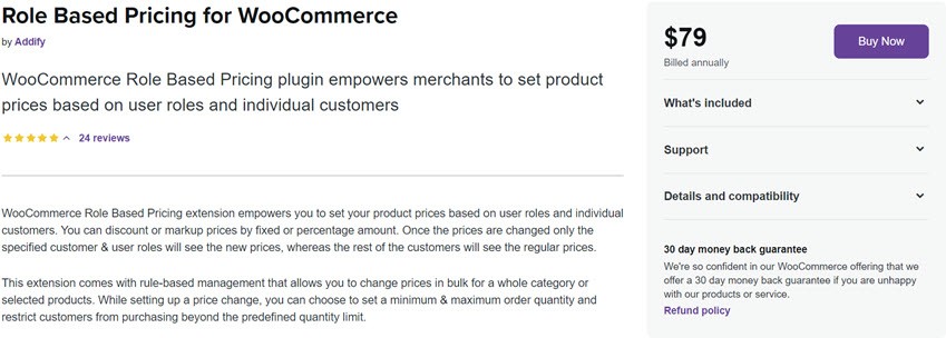 Role Based Pricing for WooCommerce