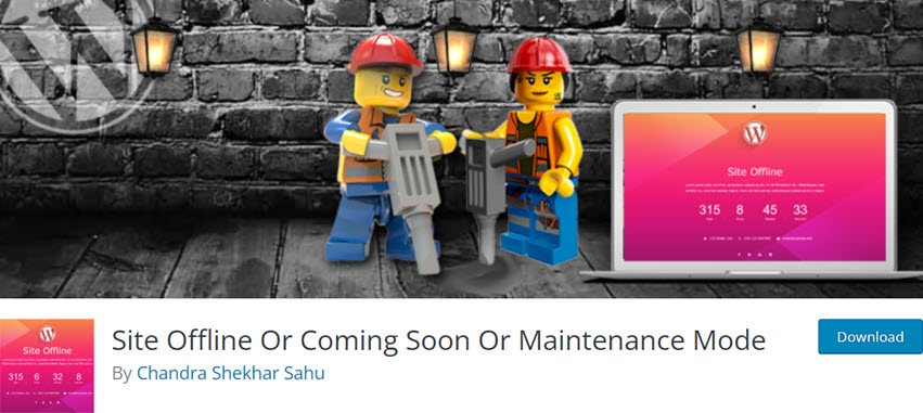 Site Offline Or Coming Soon Or Maintenance Mode