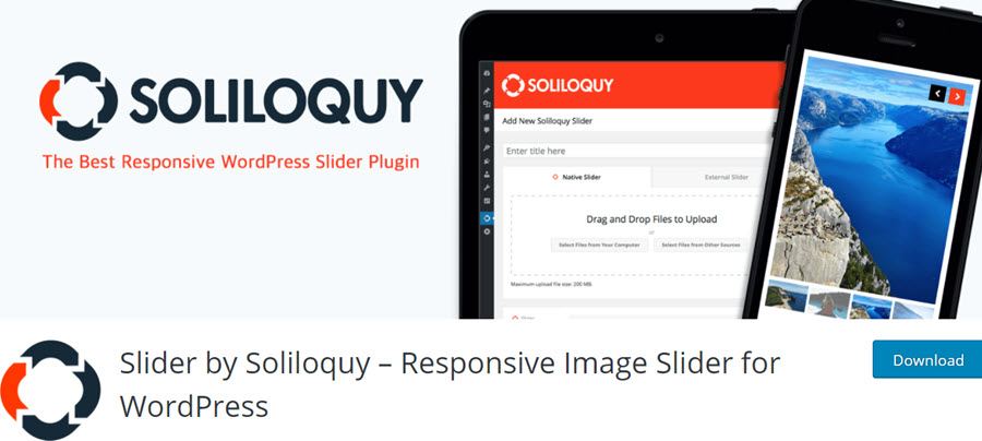 Slider by Soliloquy – Responsive Image Slider for WordPress