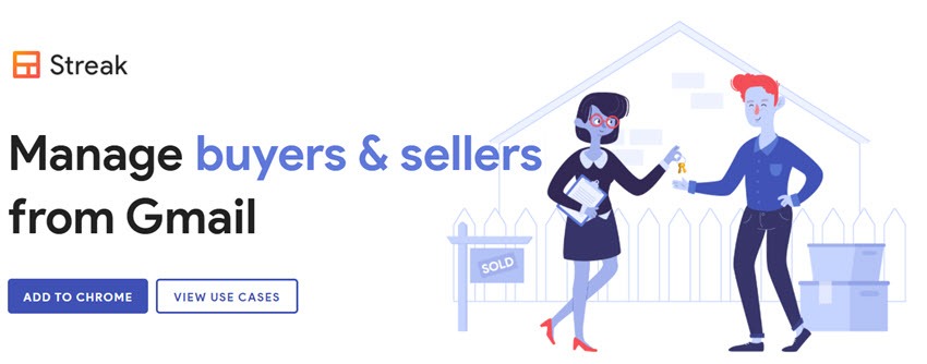 Streak Manage Buyers & Seller From Gmail