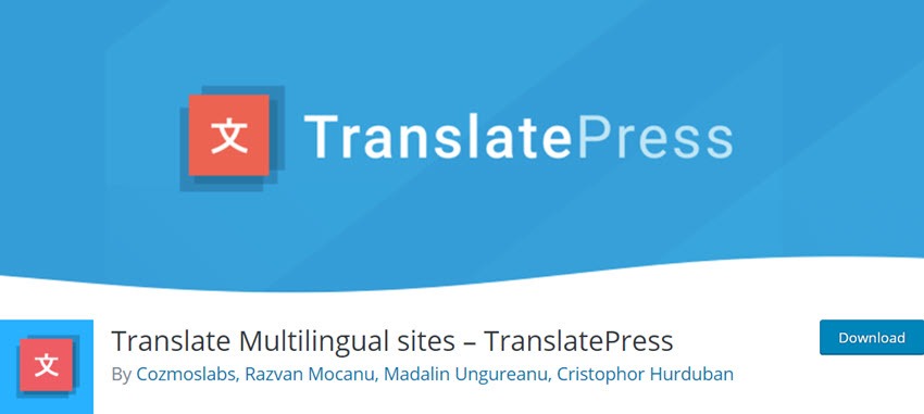 Translate Multilingual sites – TranslatePress