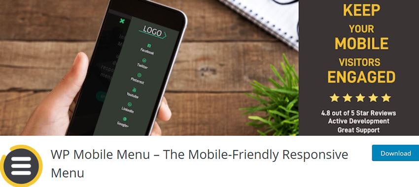 WP Mobile Menu – The Mobile-Friendly Responsive Menu