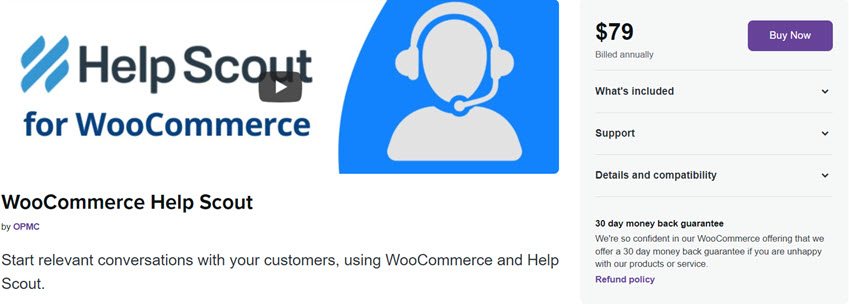 WooCommerce Help Scout