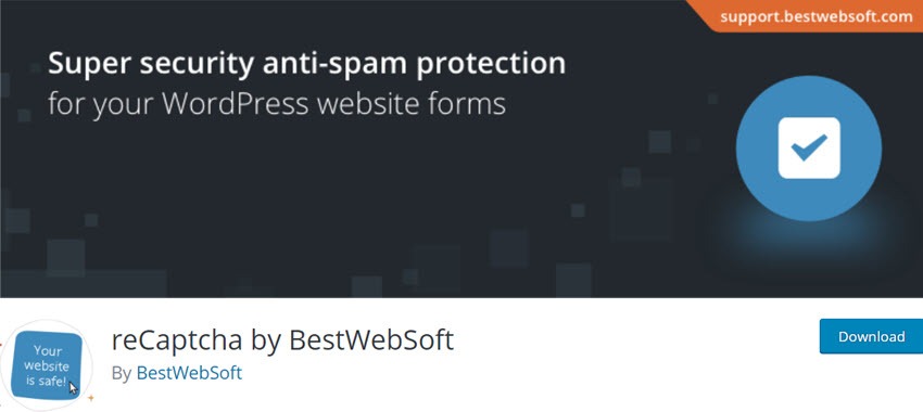 reCaptcha by BestWebSoft