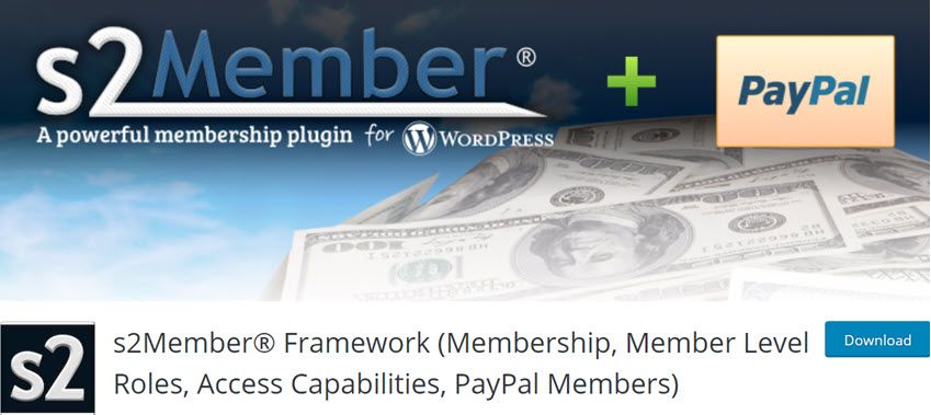 s2Member Framework (Membership, Member Level Roles, Access Capabilities, PayPal Members)