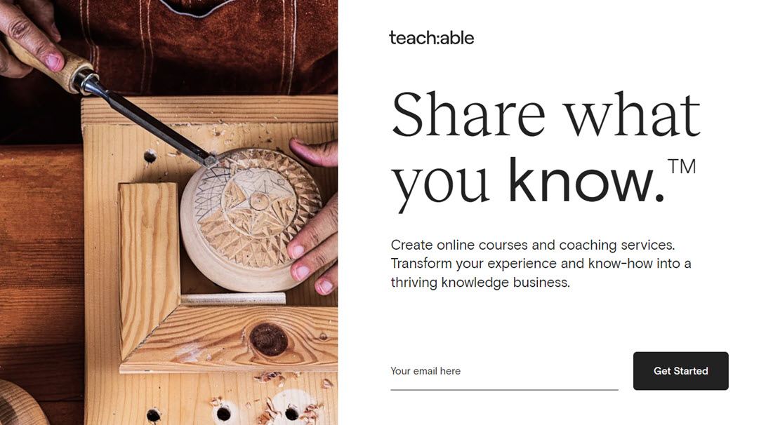 teachable Share What You Know