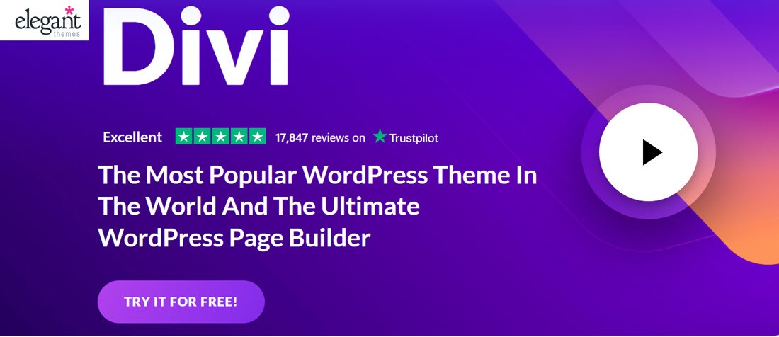 DIVI The Most Popular WordPress Theme