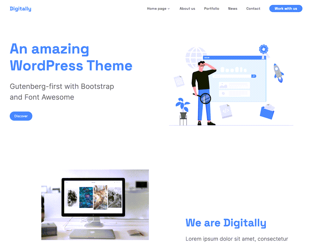 Digitally An Amazing WordPress Theme