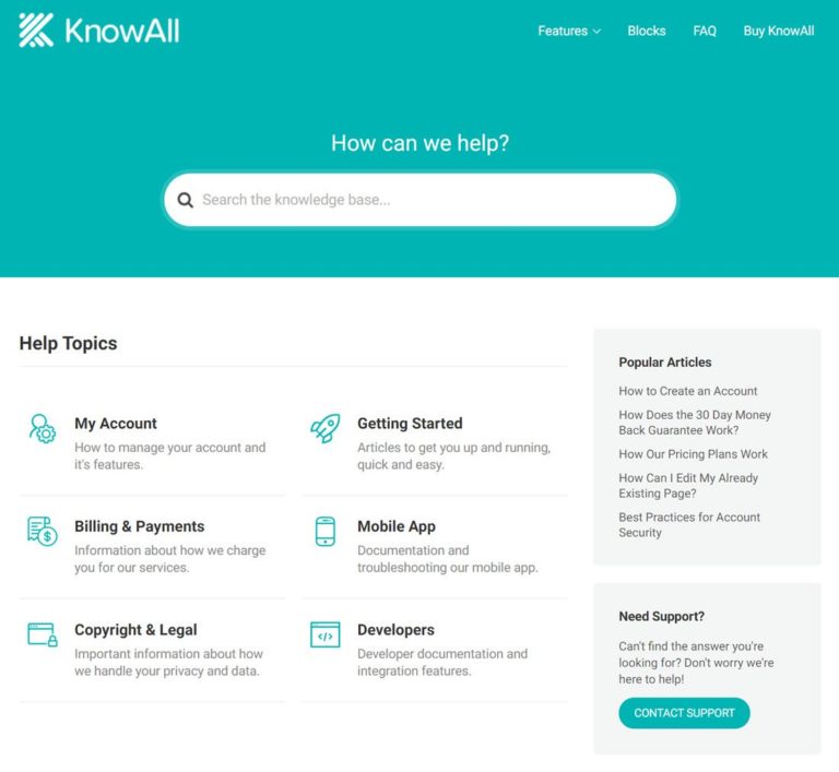 14 Best WordPress Knowledge Base Themes 2023 - Gomahamaya