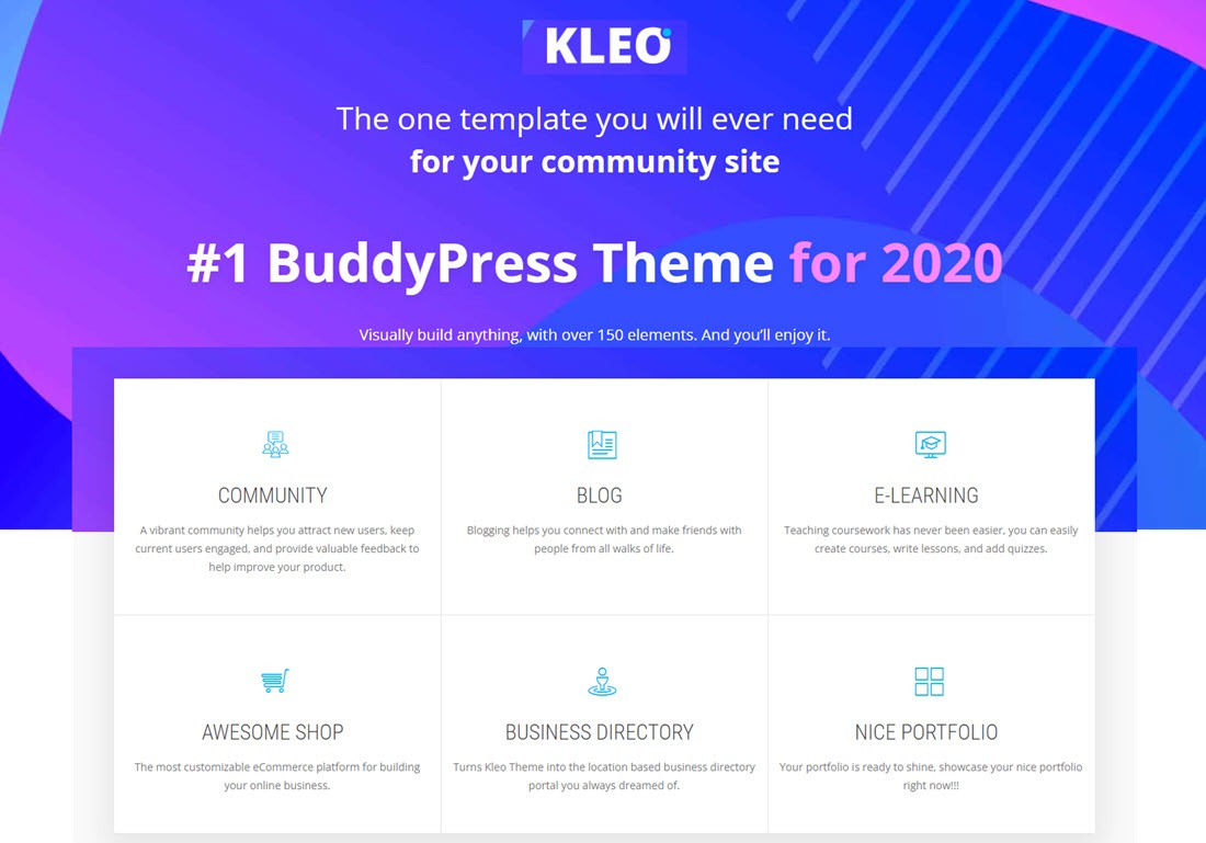 KLEO - Pro Community Focused, Multi-Purpose BuddyPress Theme