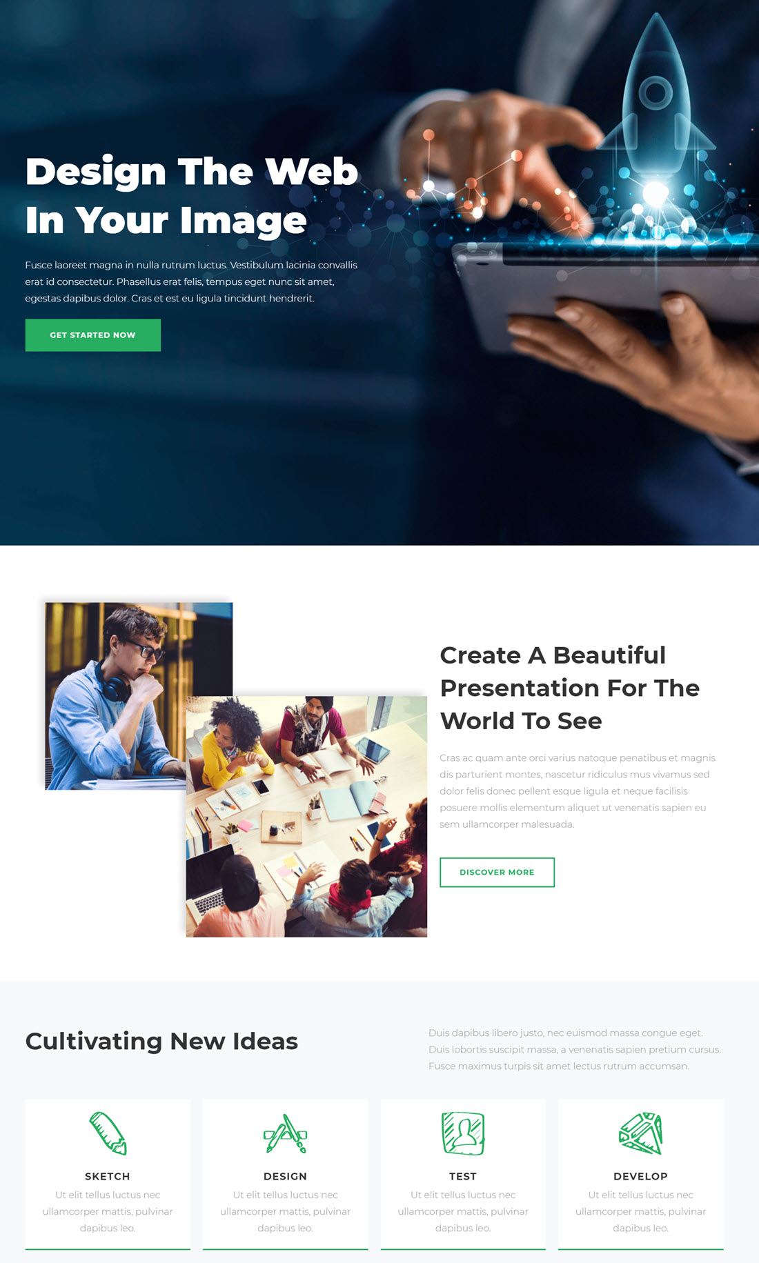 OceanWP StartUp Google Adsense Optimized WordPress Theme Example