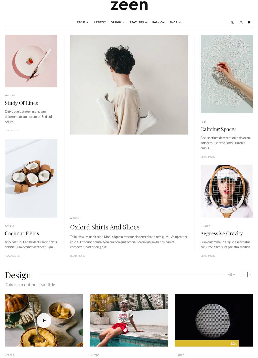 Zeen Next Generation Magazine WordPress Theme