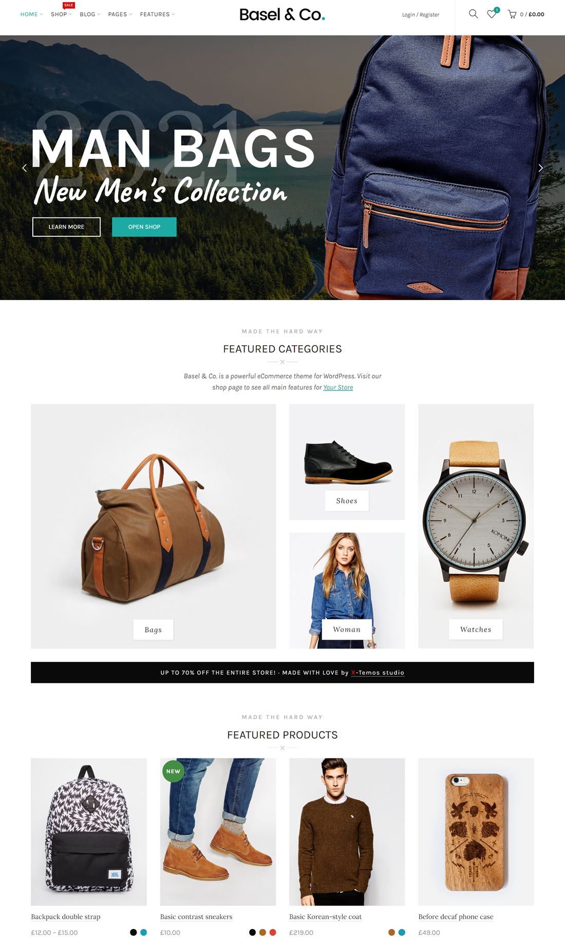 Basel Responsive WooCommerce Theme Demo