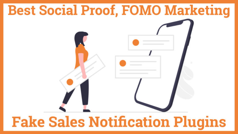 Best Social Proof, FOMO Marketing & Fake Sales Notification Plugins