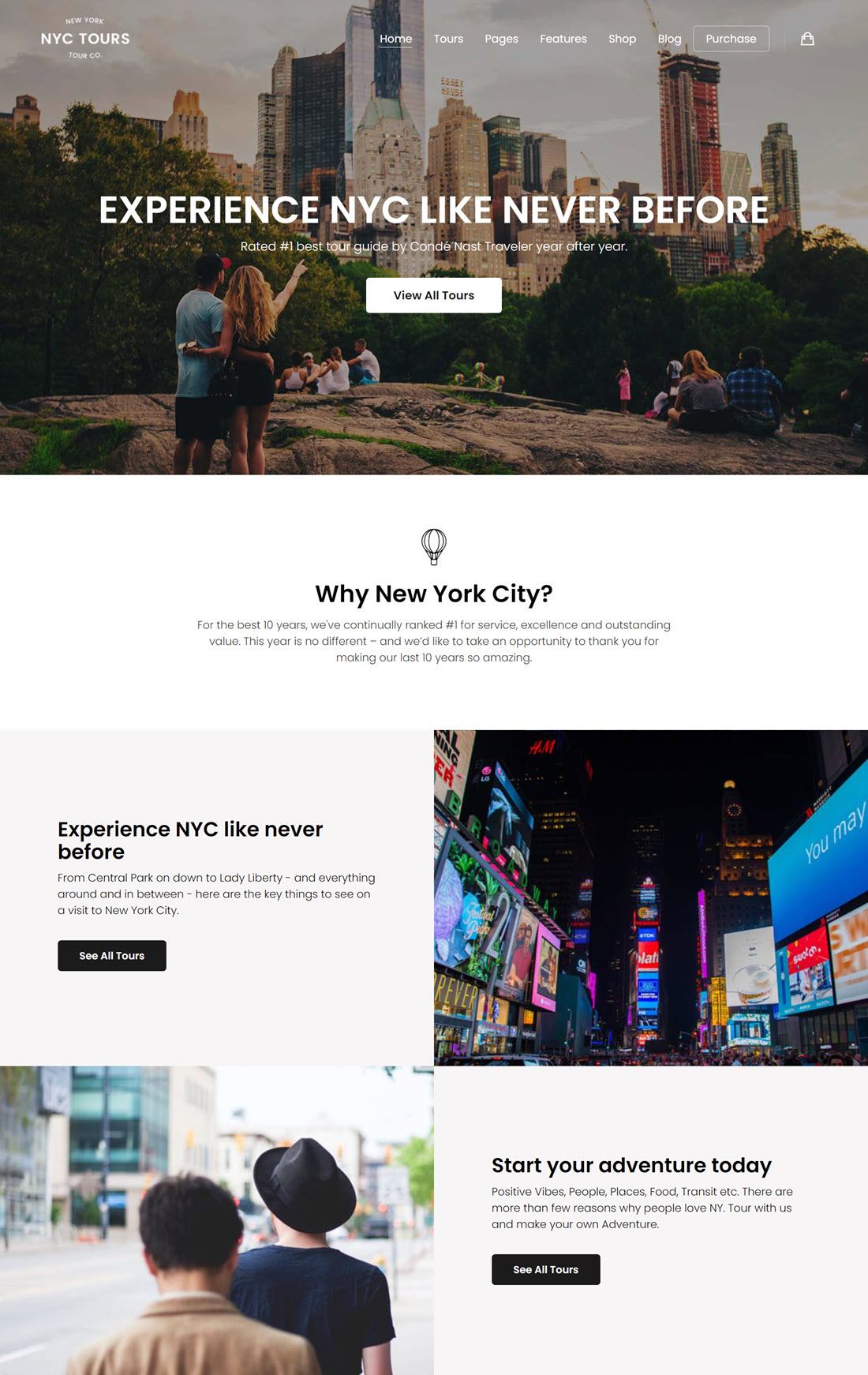 Embark Tour Booking & Travel WordPress Theme Demo