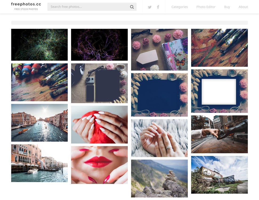 Freephotos Stock Photos for Your Website Screenshot