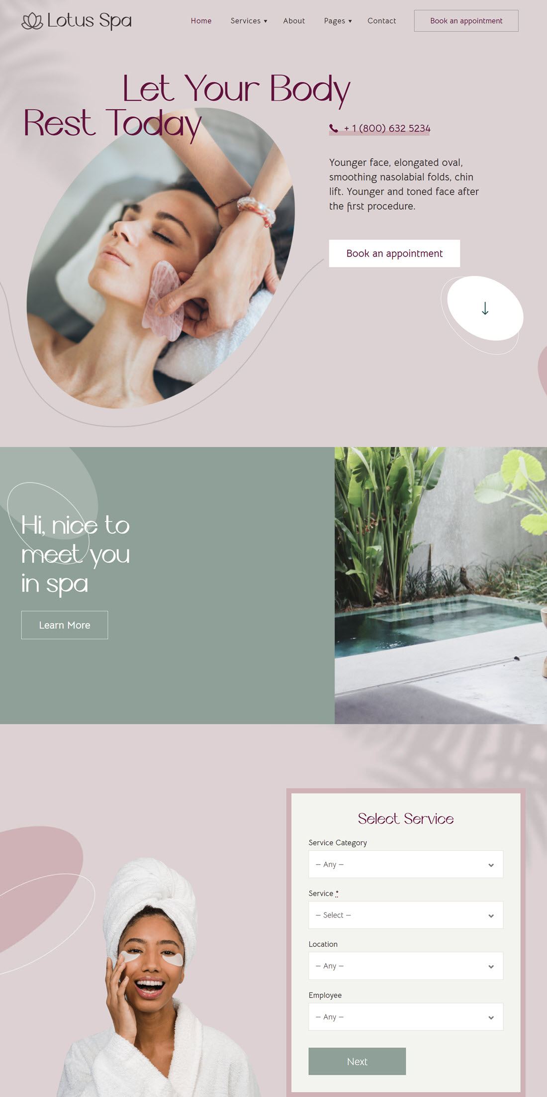 Rasm – Beauty Spa Care & Nail Salon WordPress Theme - YouTube