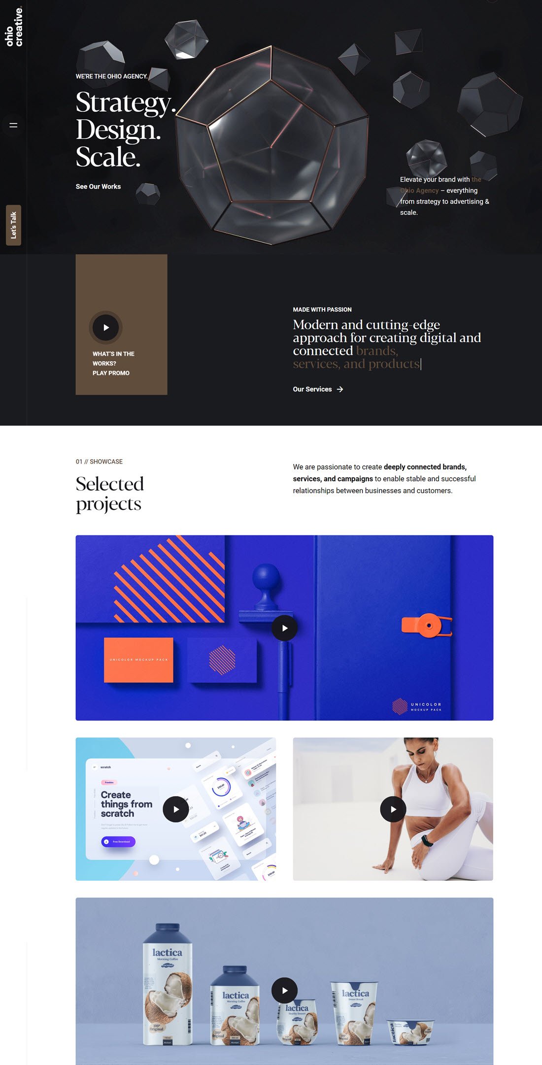 Ohio Creative Portfolio & Agency WordPress Theme Screenshot