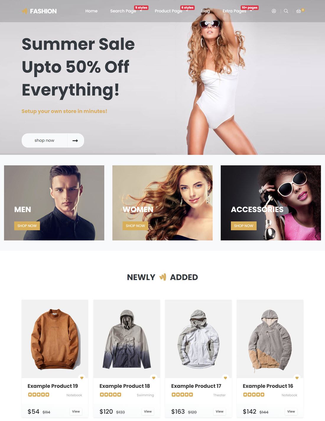 PremiumPress eCommerce WordPress Themes Screenshot