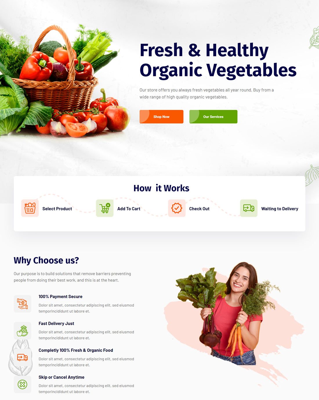 Ultra Farming WordPress Themes Example