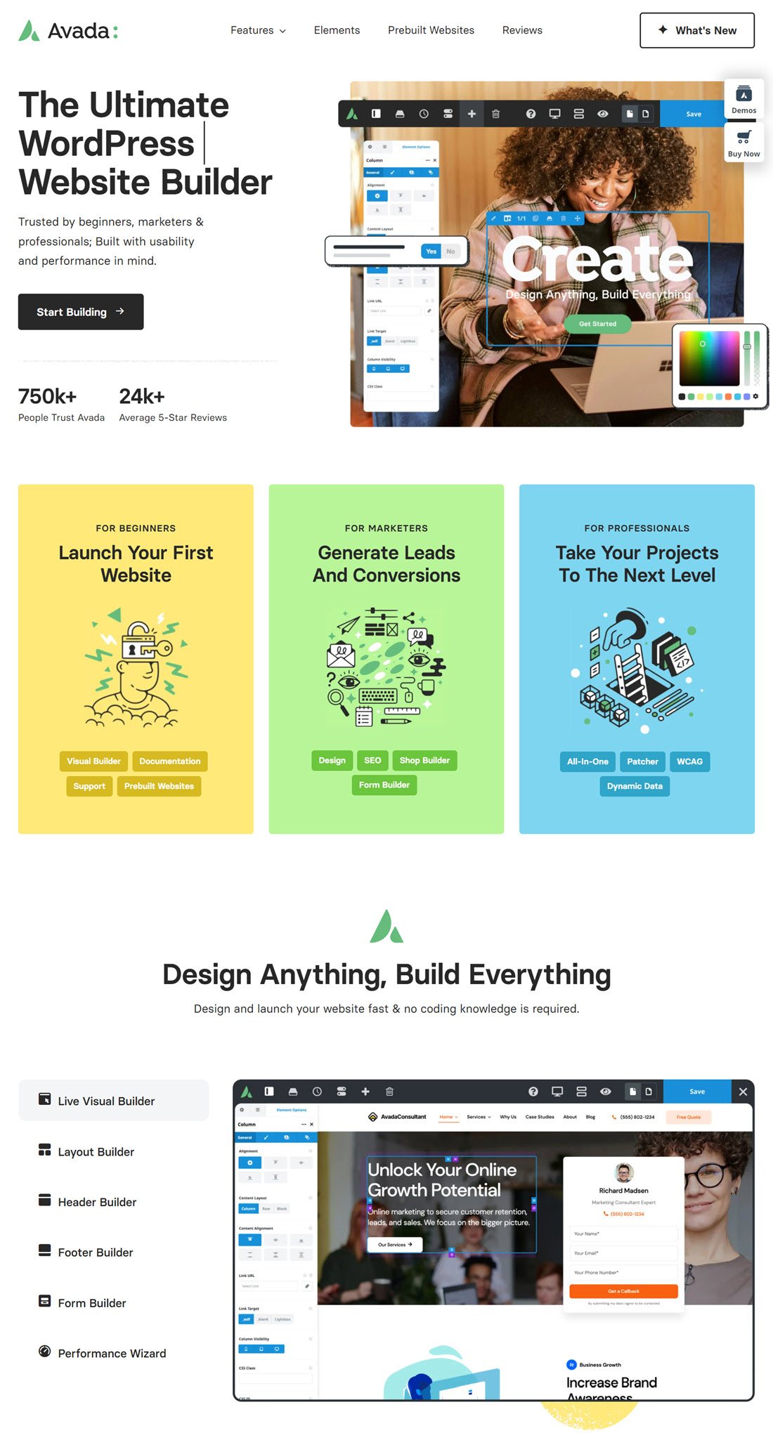 Avada Website Builder For WordPress & WooCommerce Screenshot