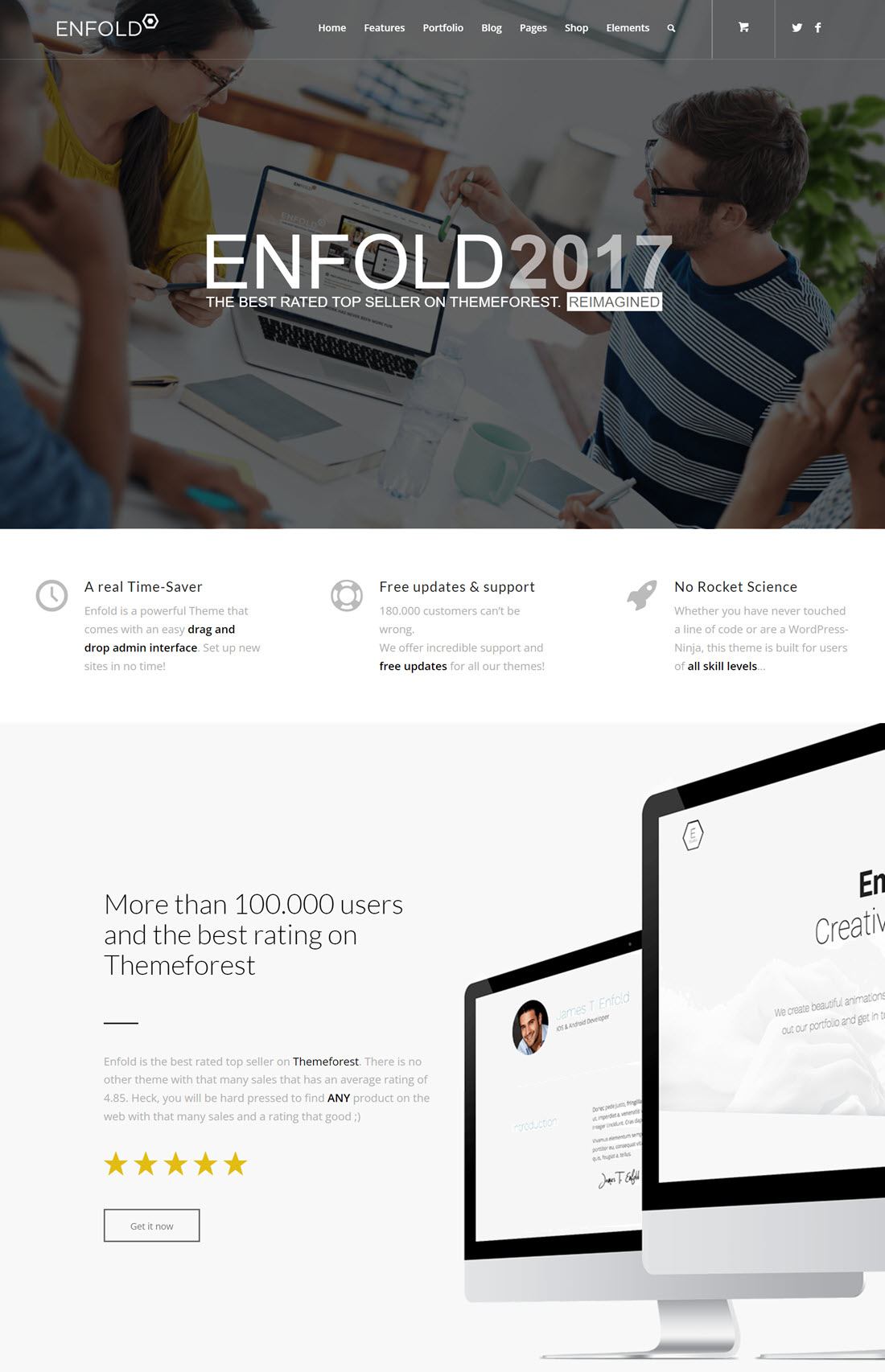 Enfold Responsive Multi-Purpose Theme Screenshot