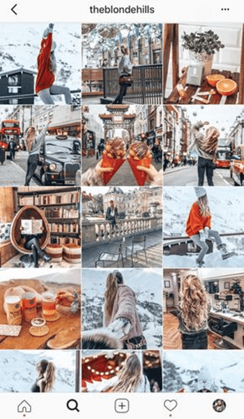 Instagram Holiday Theme