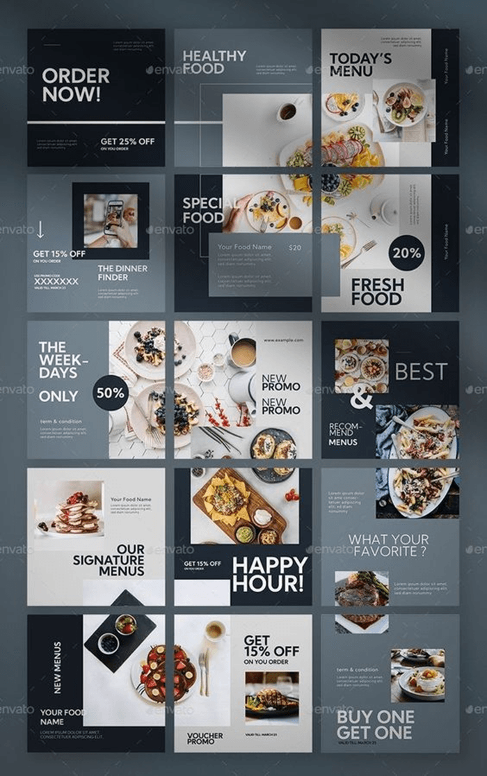 Instagram Vertical Lines Theme