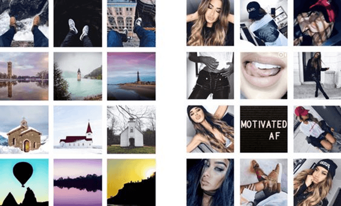 Instagram White Border Theme