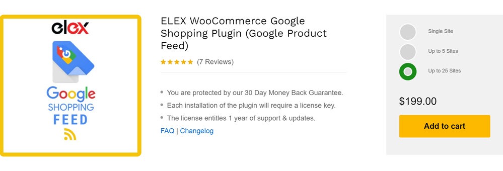 ELEX WooCommerce Google Shopping Plugin