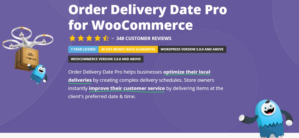 Order Delivery Date Pro for WooCommerce