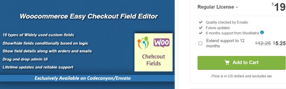 Woocommerce Easy Checkout Field Editor