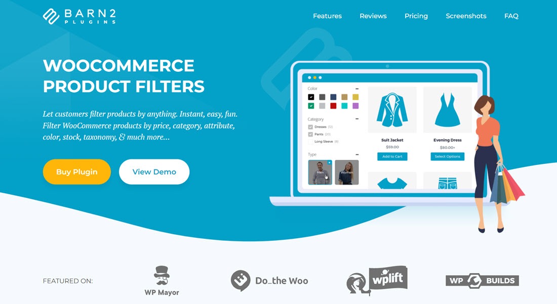 barn2 woocommerce product filters