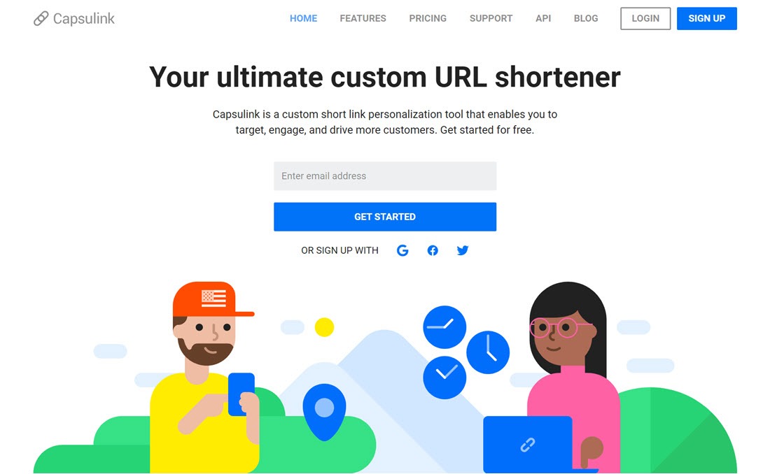 Capsulink Your ultimate custom URL shortener