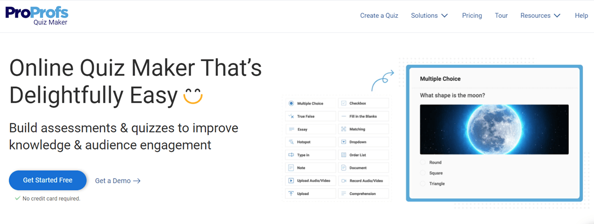 ProProfs Online Quiz Maker That’s Delightfully Easy