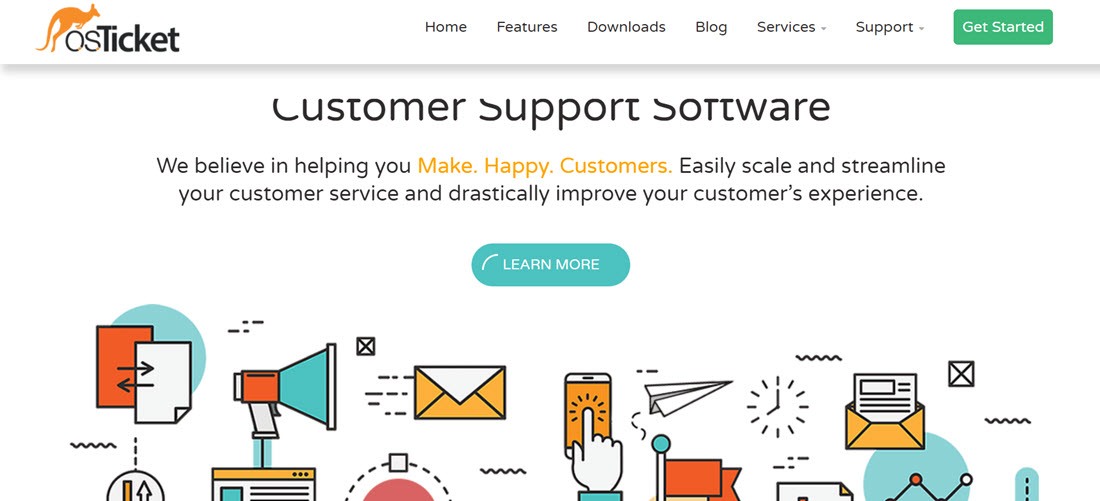 osTicket Customer Support Software