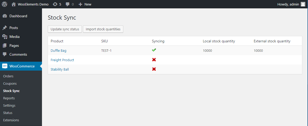 WooCommerce MultiStote Stock Sync