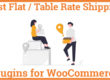 Best Flat Table Rate Shipping Plugins for WooCommerce