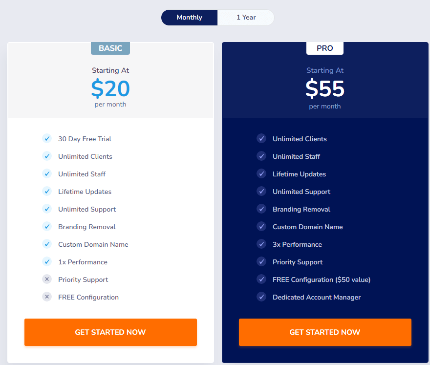 clientexec saas hosted pricing plan